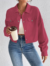 Load image into Gallery viewer, Honey Snap Down Long Sleeve Jacket