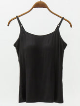 Load image into Gallery viewer, Full Size Adjustable Strap Modal Cami with Bra
