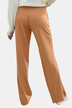Load image into Gallery viewer, Decorative Button High Rise Pants