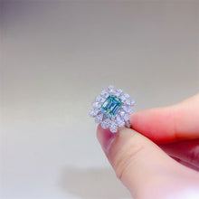 Load image into Gallery viewer, 1 Carat Moissanite 925 Sterling Silver Ring