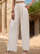 Load image into Gallery viewer, Tied Wide Leg Pants
