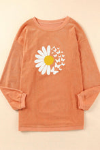 Load image into Gallery viewer, Graphic Round Neck Long Sleeve Sweatshirt