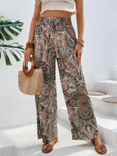 Load image into Gallery viewer, Printed Wide Leg Pants