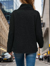 Load image into Gallery viewer, Pocketed Turtleneck Long Sleeve Sweatshirt