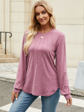 Load image into Gallery viewer, Round Neck Long Sleeve T-Shirt