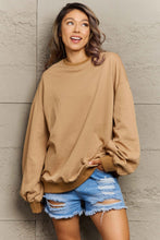 Load image into Gallery viewer, Full Size Round Neck Long Sleeve Sweatshirt
