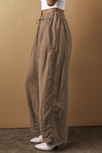 Load image into Gallery viewer, Drawstring Wide Leg Pants