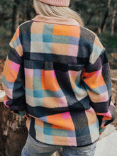 Load image into Gallery viewer, Color Block Half Snap Long Sleeve Sweatshirt