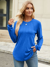 Load image into Gallery viewer, Round Neck Long Sleeve T-Shirt