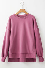 Load image into Gallery viewer, Round Neck Long Sleeve Sweatshirt