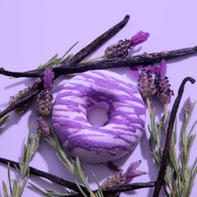 Load image into Gallery viewer, Lavender Vanilla Bath Treats (3 pc bath bomb set)