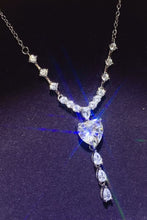 Load image into Gallery viewer, 3 Carat Moissanite 925 Sterling Silver Drop Necklace