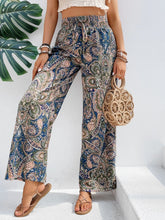 Load image into Gallery viewer, Printed Wide Leg Pants