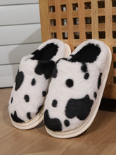Load image into Gallery viewer, Animal Print Faux Fur Slippers