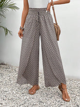 Load image into Gallery viewer, Tied Printed Wide Leg Pants