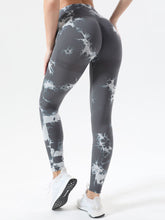 Load image into Gallery viewer, Tie-Dye High Waist Active Leggings