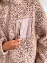 Load image into Gallery viewer, Ivy Lane Zip Up Long Sleeve Fuzzy Jacket