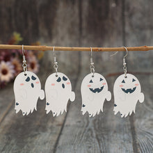 Load image into Gallery viewer, 2 Piece Alloy Acrylic Ghost Dangle Earrings