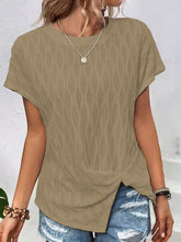 Load image into Gallery viewer, Full Size Round Neck Short Sleeve T-Shirt