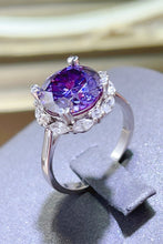 Load image into Gallery viewer, 5 Carat Moissanite 925 Sterling Silver Ring