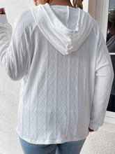 Load image into Gallery viewer, Full Size Drawstring Long Sleeve Hoodie