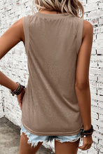 Load image into Gallery viewer, V-Neck Wide Strap Tank