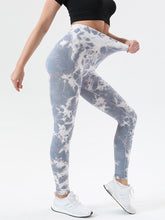 Load image into Gallery viewer, Tie-Dye High Waist Active Leggings