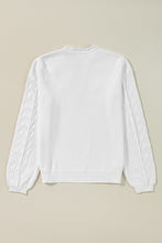 Load image into Gallery viewer, Daisy Notched Long Sleeve Sweater