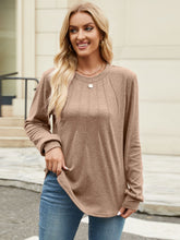 Load image into Gallery viewer, Round Neck Long Sleeve T-Shirt