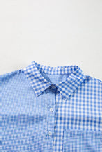 Load image into Gallery viewer, Plaid Button Up Long Sleeve Shirt