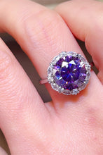 Load image into Gallery viewer, 5 Carat Moissanite 925 Sterling Silver Ring