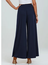 Load image into Gallery viewer, Pocketed Elastic Waist Wide Leg Pants