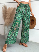 Load image into Gallery viewer, Printed Wide Leg Pants