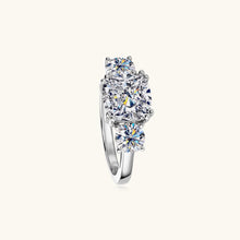 Load image into Gallery viewer, 3.5 Carat Moissanite 925 Sterling Silver Ring