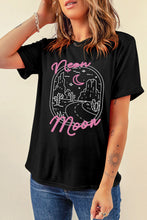 Load image into Gallery viewer, Graphic Round Neck Short Sleeve T-Shirt