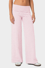 Load image into Gallery viewer, Striped Wide Leg Pants