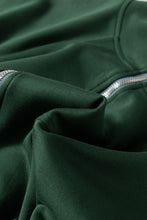 Load image into Gallery viewer, Drawstring Half Zip Long Sleeve Romper