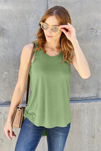 Load image into Gallery viewer, Basic Bae Bamboo Full Size Round Neck Tank