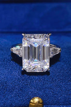 Load image into Gallery viewer, 10 Carat Moissanite 925 Sterling Silver Ring