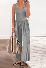 Load image into Gallery viewer, Full Size Scoop Neck Wide Strap Jumpsuit