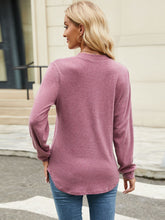 Load image into Gallery viewer, Round Neck Long Sleeve T-Shirt
