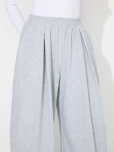 Load image into Gallery viewer, Elastic Waist Wide Leg Pants with Pockets