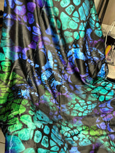 Load image into Gallery viewer, Blanket - Halloween - Blue Green Skulls - PREORDER 7/28-7/31