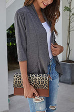 Load image into Gallery viewer, Open Front Ruffle Trim Cardigan