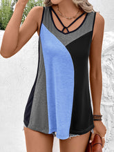 Load image into Gallery viewer, Color Block Tank Top