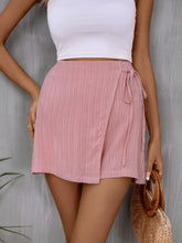 Load image into Gallery viewer, Tied High Waist Skort