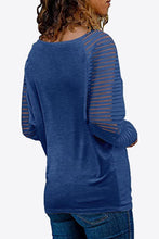Load image into Gallery viewer, V-Neck Long Raglan Sleeve Top