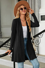 Load image into Gallery viewer, Open Front Long Sleeve Cardigan