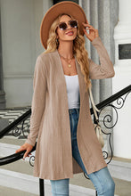 Load image into Gallery viewer, Open Front Long Sleeve Cardigan