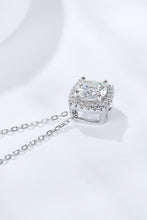 Load image into Gallery viewer, 1 Carat Moissanite Geometric Pendant Necklace